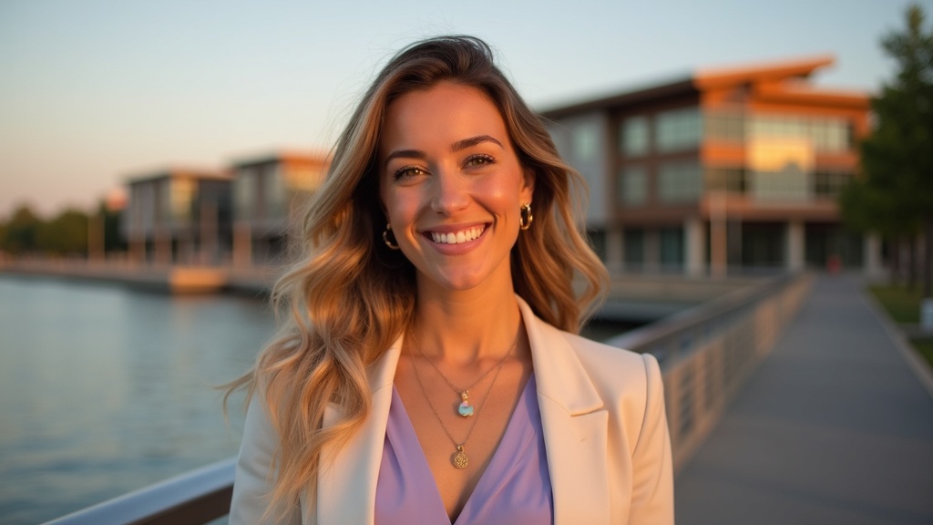 Woman with natural filler results