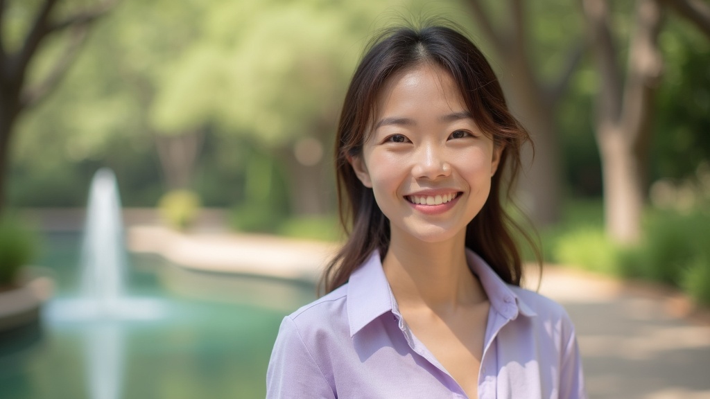 Close portrait of woman with even skin tone after laser treatment for redness in The Woodlands