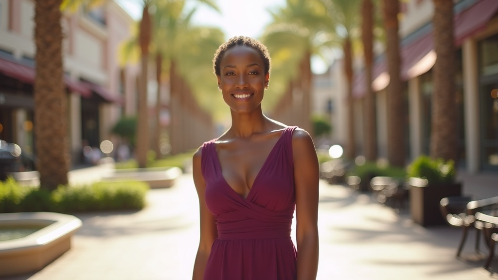 Professional woman with even skin tone in The Woodlands after vascular laser therapy