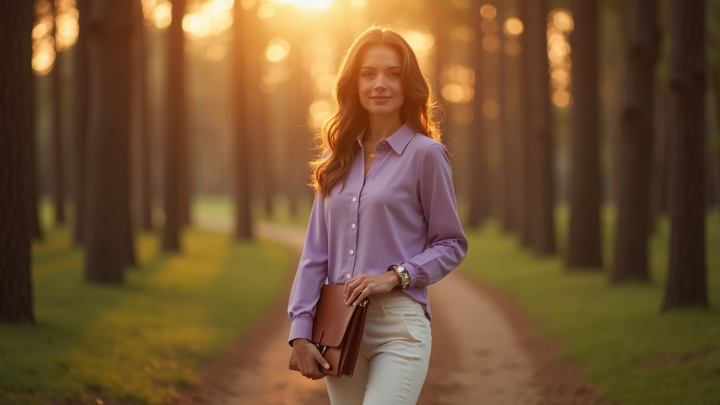 Professional woman smiling naturally in dermatology office