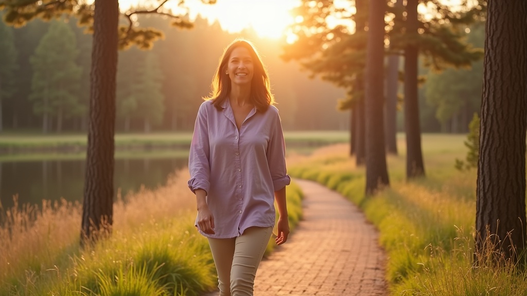 Woman enjoying outdoor activities at Rob Fleming Park