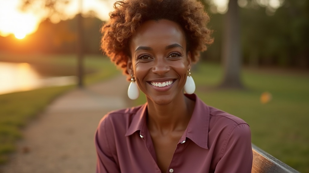 Professional showing natural cheek filler enhancement by board-certified dermatologist at Rob Fleming Park
